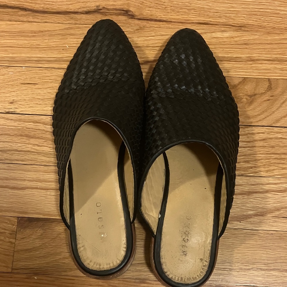 Nisolo Woven Mules